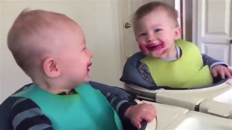 Twin Baby Laughing Talking To Each Other Babies Funny Videos Laughing Funny Kid Youtube