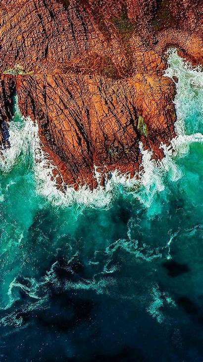 Iphone Ocean Waves Ios Wallpapers 4k Fondos
