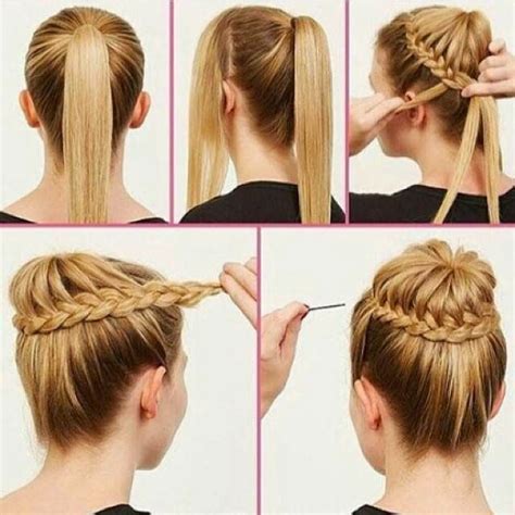 How To Do A Starburst Braid Thick Hair Styles Long Hair Styles