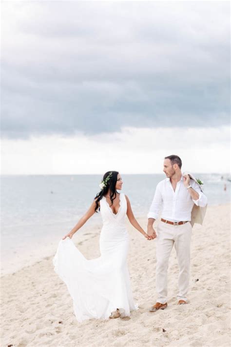 15% coupon applied at checkout. Glamorous Beach Wedding in Mauritius | Junebug Weddings