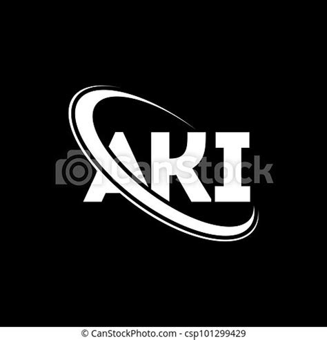 Aki Logo Aki Letter Aki Letter Logo Design Initials Aki Logo Linked