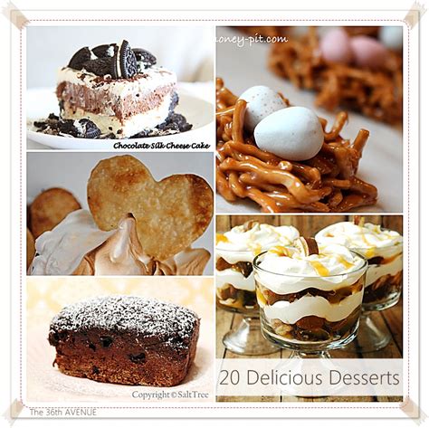 20 Delicious Desserts The 36th Avenue
