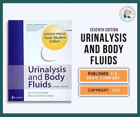 Urinalysis And Body Fluids Seventh Edition Hobbies And Toys Books