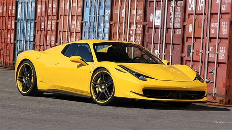 free download hd wallpaper yellow coupe ferrari 458 supercars yellow cars vehicle mode