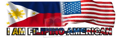 Philippines Flag And Usa Flag Filipino Promotional Products