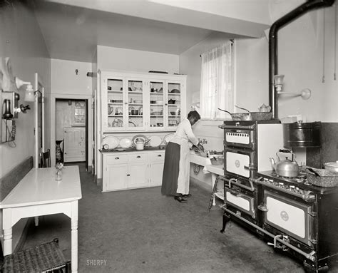 Shorpy Historic Picture Archive The Modern Kitchen High Resolution Photo