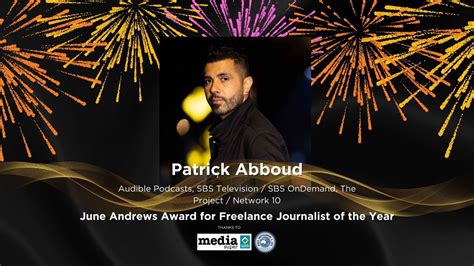 Patrick Abboud On Twitter Oh What A Night Winning Journalist Of The Year As An Independent Is