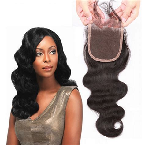 Seleonhair Body Wave Hair Lace Closure Threemiddlefree Part 44 Lace