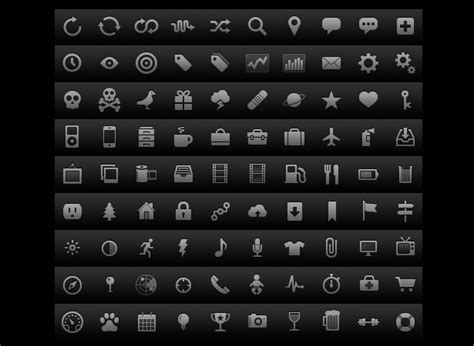 A Collection Of Mini Icon Sets Wdd