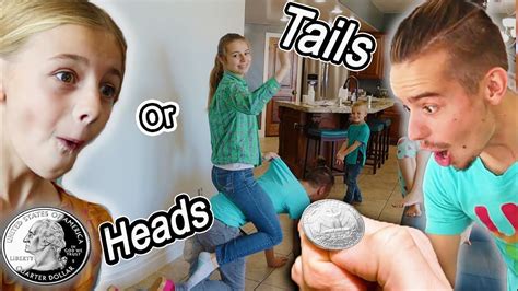Heads Or Tails Toss The Coin Challenge Youtube