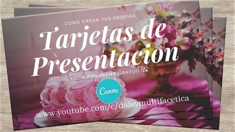 Tarjetas De Presentacion Con Canva Diseña Tus Propias Business Cards