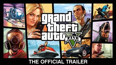 Grant Theft Auto V Official Game Trailer Unveiled Gadgetsin