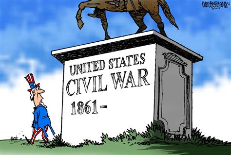 Walt Handelsman Civil War Opinion