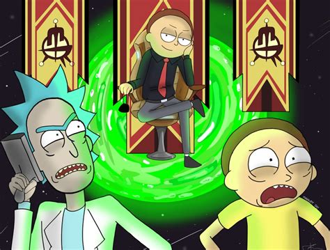Rick And Morty Evil Morty Rick And Morty Cartoon Morty