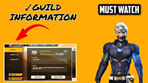 If you're searching for the best stylish nicknames for free fire, then read this article and playing games with friends is fun, some guild leaders like to have a basic and direct. FREE FIRE GUILD INFORMATION || FREE FIRE GUILD DETAILS ...