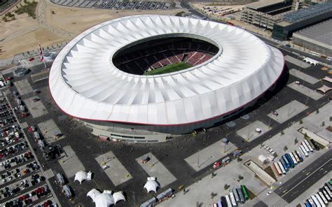 Stadion ini dibangun untuk menggantikan vicente calderon, yang merupakan kandang anyar atletico madrid. Stadium Wanda Metropolitano - schlaich bergermann partner