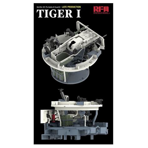RYE FIELD MODEL 5080 Sd Kfz 181 Tiger I Late Production Full Interior
