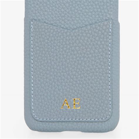 Personalised Pocket Phone Case Cloud Blue By Koko Blossom