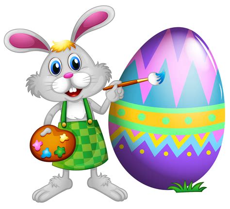 Free Easter Bunnies Clip Art Clipart Best
