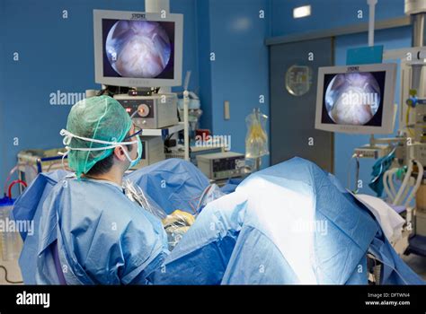 Prostate Surgery Bipolar Turp Transurethral Resection Of The Stock Photo Alamy
