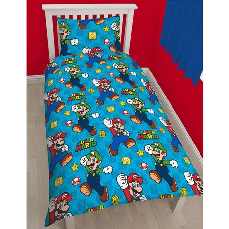 See 100+ bedroom sets & bedroom suites at mathis brothers furniture stores. OFFICIAL NINTENDO SUPER MARIO BROTHERS BEDDING DUVET COVER ...