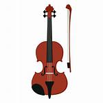 Violin Icon Musical Instrument Transparent Svg Blak