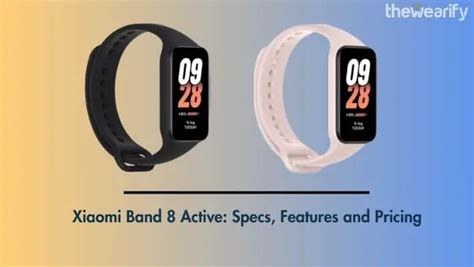 Xiaomi Band 8 Active Specs Features And Pricing