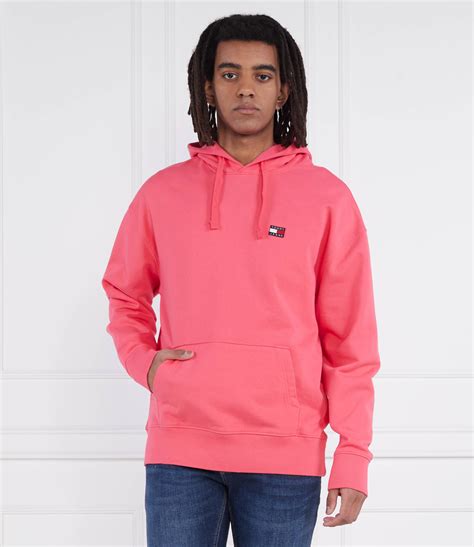 Sweatshirt Regular Fit Tommy Jeans Pink Gomezplen