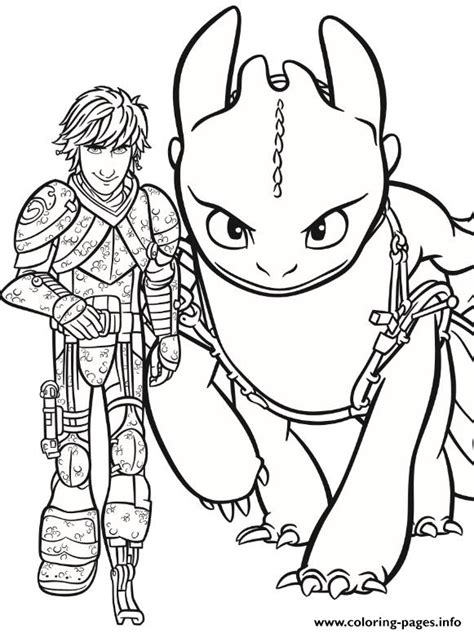 pin hiccup  toothless coloring pages printable