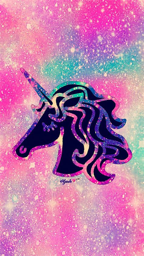 Download Glitter And Unicorns Wallpaper Top By Donnafloyd Cute