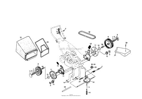 Husqvarna 560 Hs 954140058a 1998 02 Parts Diagram For Rotary Lawn