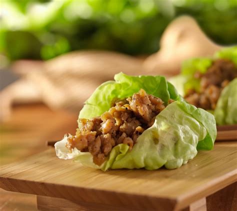 Asian Lettuce Wraps With Minced Chicken Cook With Brenda Gantt