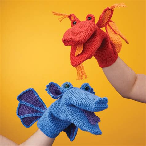 Mother Of Dragons Crochet Hand Puppets Simply Crochet Handpuppets