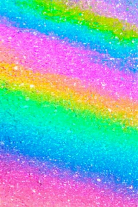 Glitter Rainbow Wallpaper Glitter Phone Wallpaper