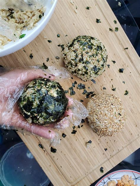 You can put almost anything in an onigiri; Three Easy Ways to Make Korean Rice Balls! (Delicious ...