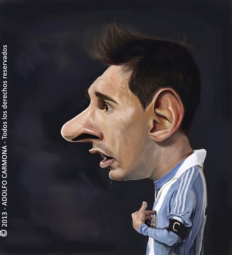 Ado Carmona Caricaturas Caricatura De Lionel Messi
