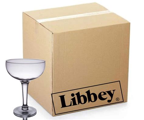 Libbey Super Stems 56 Oz Customizable Super Margarita Glass 6 Case Margarita Masterpiece