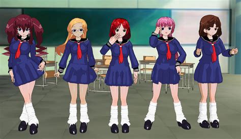 Parallel Lives Girls Japan Schoolgirls By Quamp On Deviantart