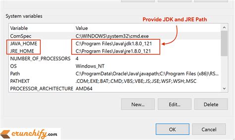 How To Setup Configure JAVA HOME And JRE HOME Environment Variables On Windows Crunchify