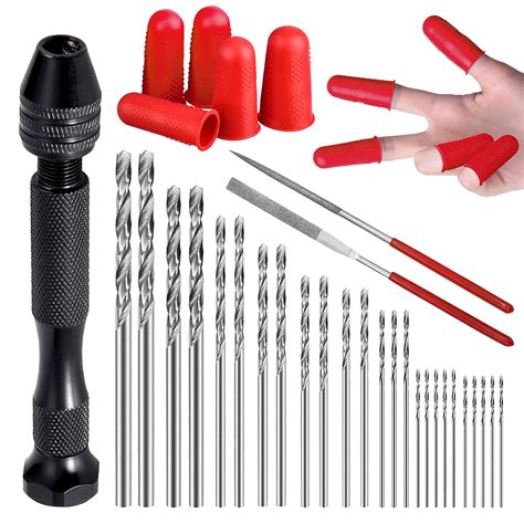 Buy Daily Treasures Pin Vise Hand Drill Set Include Pin Vise Hand Drill