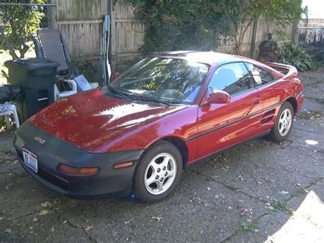 Find Used Toyota Mr2 1991 Second Generation Low Miles Bone Stock In