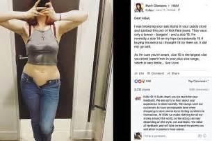 Size 12 Woman Begs Handm To Reevaluate Their Clothes Daily Mail Online