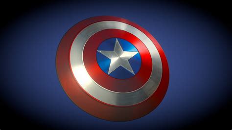 Captain America Shield Buy Royalty Free 3d Model By Juan García Hueso