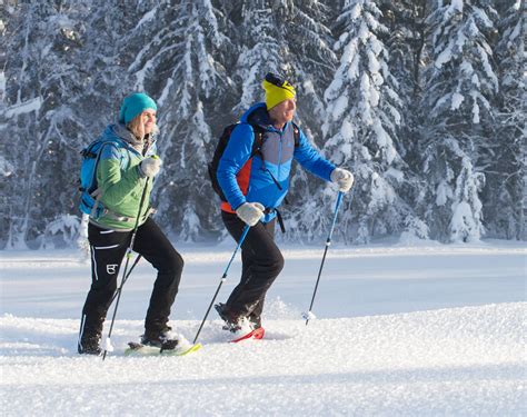 Cross Country Skiing And Winter Hiking