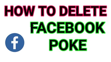 How To Delete Facebook Poke 2018 Remove Fb Poke Latest Trick 2018 Youtube