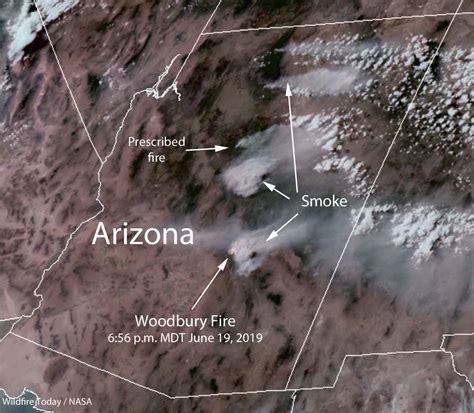 Smoke From Fires In Arizona Affects New Mexico And Texas
