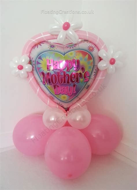 happy mothers day pink balloon display mothers day balloons balloons balloon display