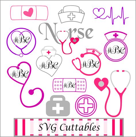 Free Nurse Svg Files Free Svgs For Cricut And Silhouette Monogram