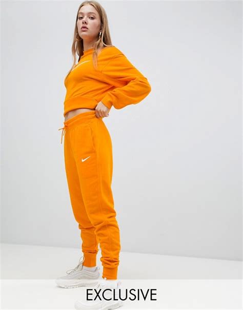 Nike Exclusive To Asos Orange Sweatpants Asos