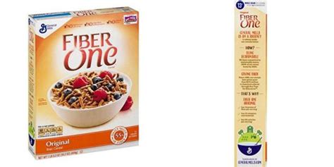 Fiber One Cereal Original Bran Whole Grain 162 Oz Ebay